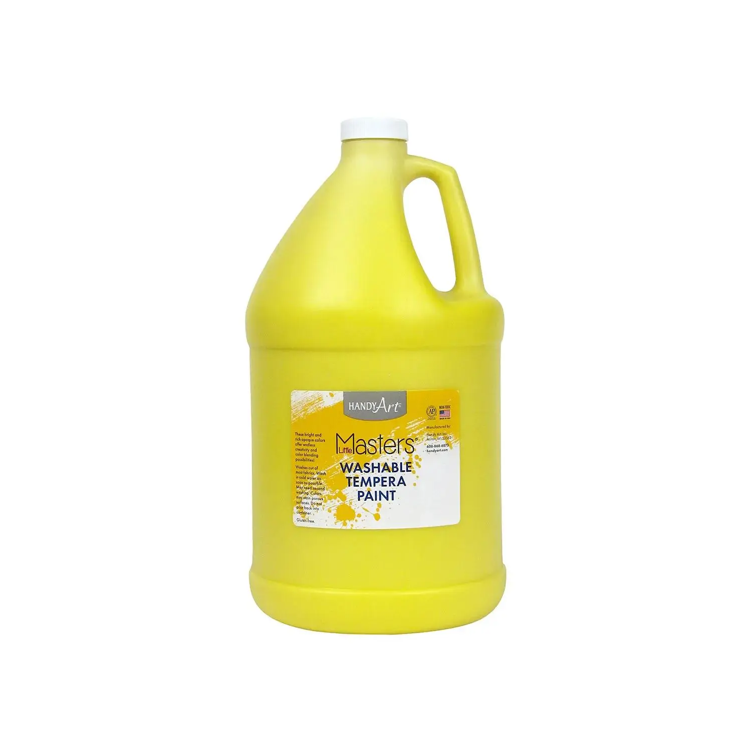 Gallon Washable Yellow Tempera Paint