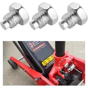 3PCS 4 Ton 3 Ton Floor Jack Rod Fixed Screws,High Strength Floor Jack Parts Replacement,3 Ton Floor Jack Screw Car Accessories for Hydraulic Top Handle