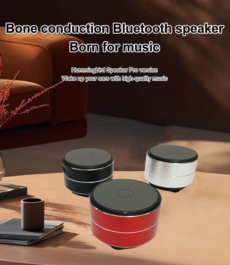Bone Conduction Bluetooth Vibration Sound Wireless MINI Sound