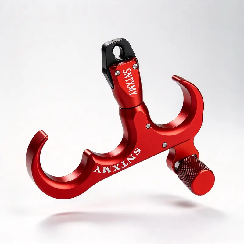 360 Rotatable Bow Release for Compound Bow, ,Adjustable Sensitivity Archery Release Hunting Accessory ,Thumb Release with Adjustment Tool for Precision Shoot.