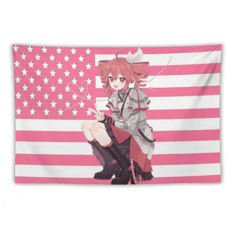 Anime Hatsune Miku & Kasane Teto Multi-Size Funny Banner Tapestry Flag, Durable Home Decor for College Dormitory, Indoor-Outdoor Party Wall Decoration