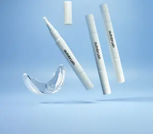Autobrush Teeth Whitening Kit with Whitening Tray & Pens for Gentle Whitening, Easy Mess-Free Home Use, Travel-Friendly