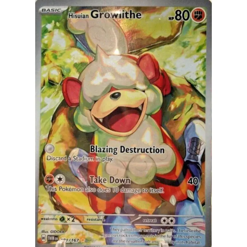Hisuian Growlithe Poster