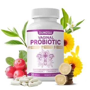 Probiotics for Women - pH Balance, Odor Control, Yeast Balance, Feminine Health - with Organic Prebiotics and Cranberry Extract