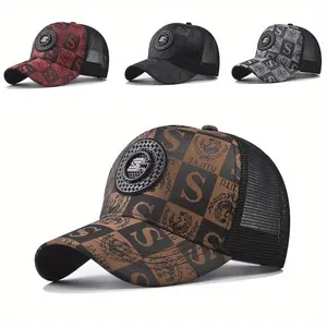 One Men'S Stylish Baseball Cap, Offered in Multiple Colors, a Must-Have for Outdoor Adventures, Featuring Great Craftsmanship, Breathable Material, And Convenient to Carry