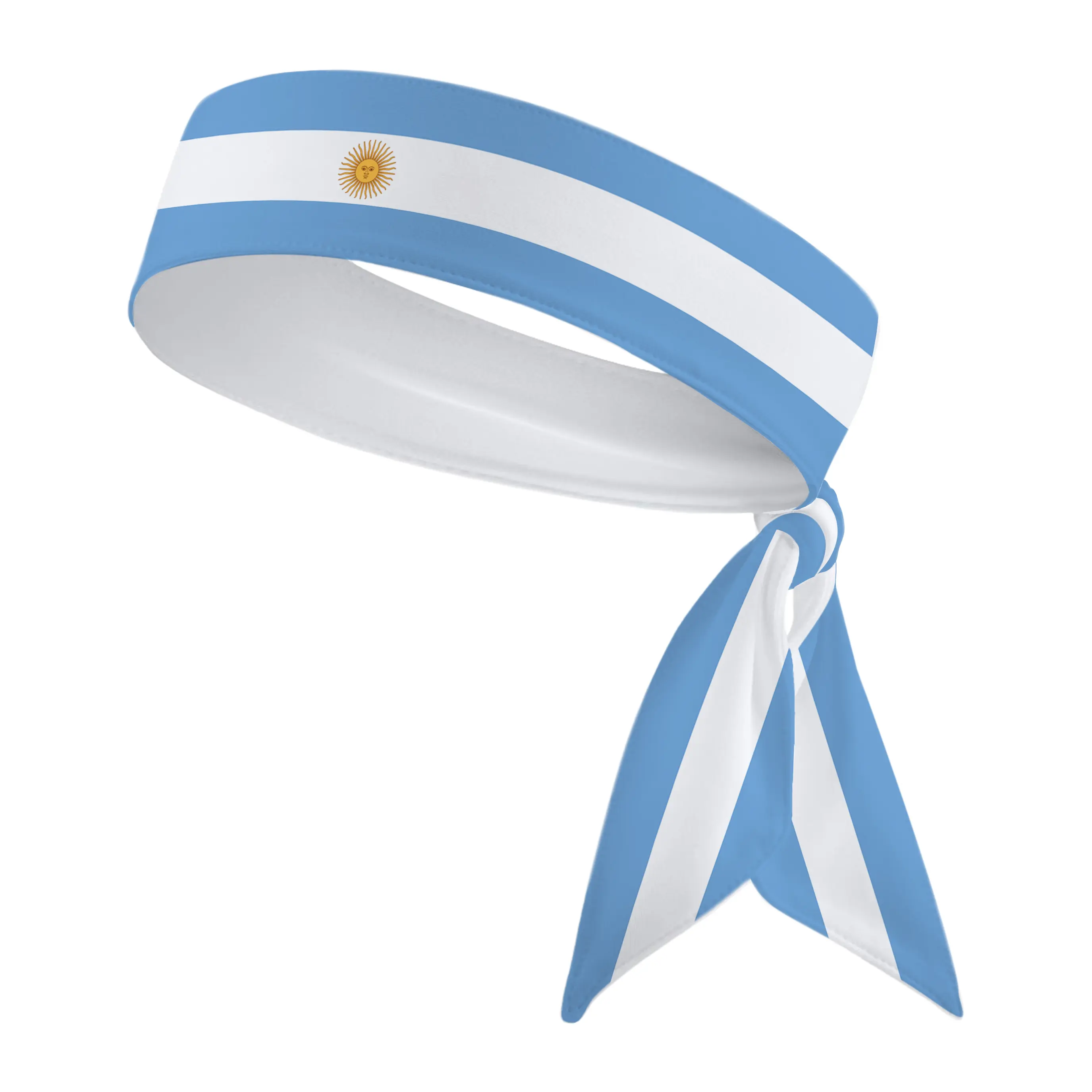 Argentina Flag Tie Headband