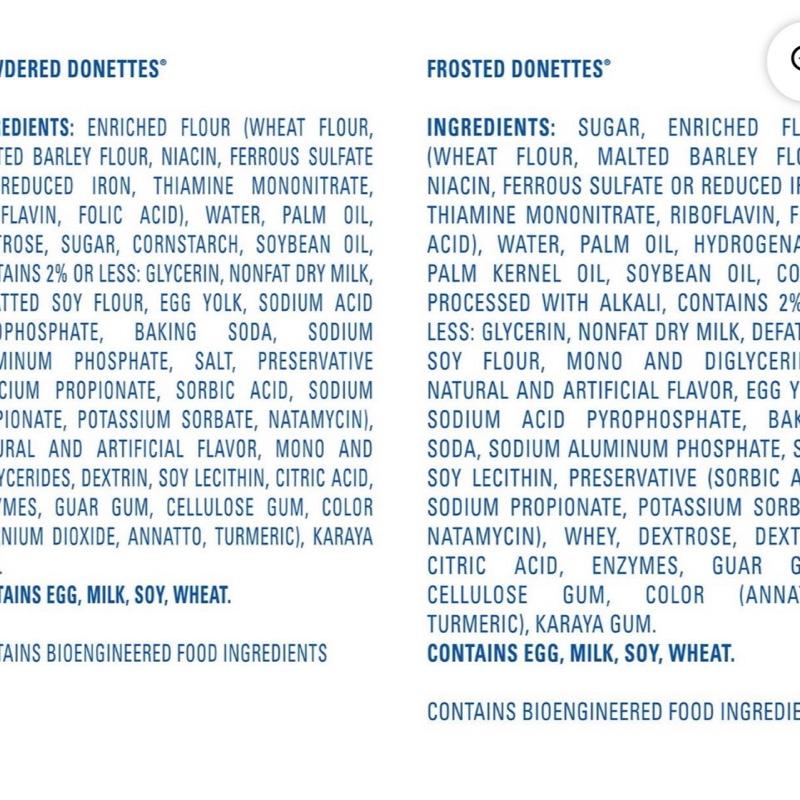 Donettes Variety Pack Donuts, Snack Size, 1.5 oz., 32 pk.