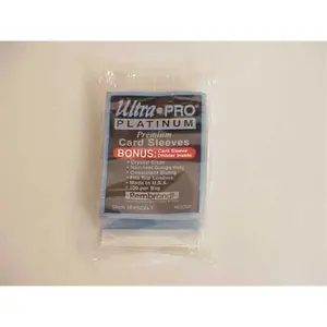 212 MAIN Premium Trading Card Sleeves Pack - 100 Poly Material Standard Size Top Loader Fit Sleeves