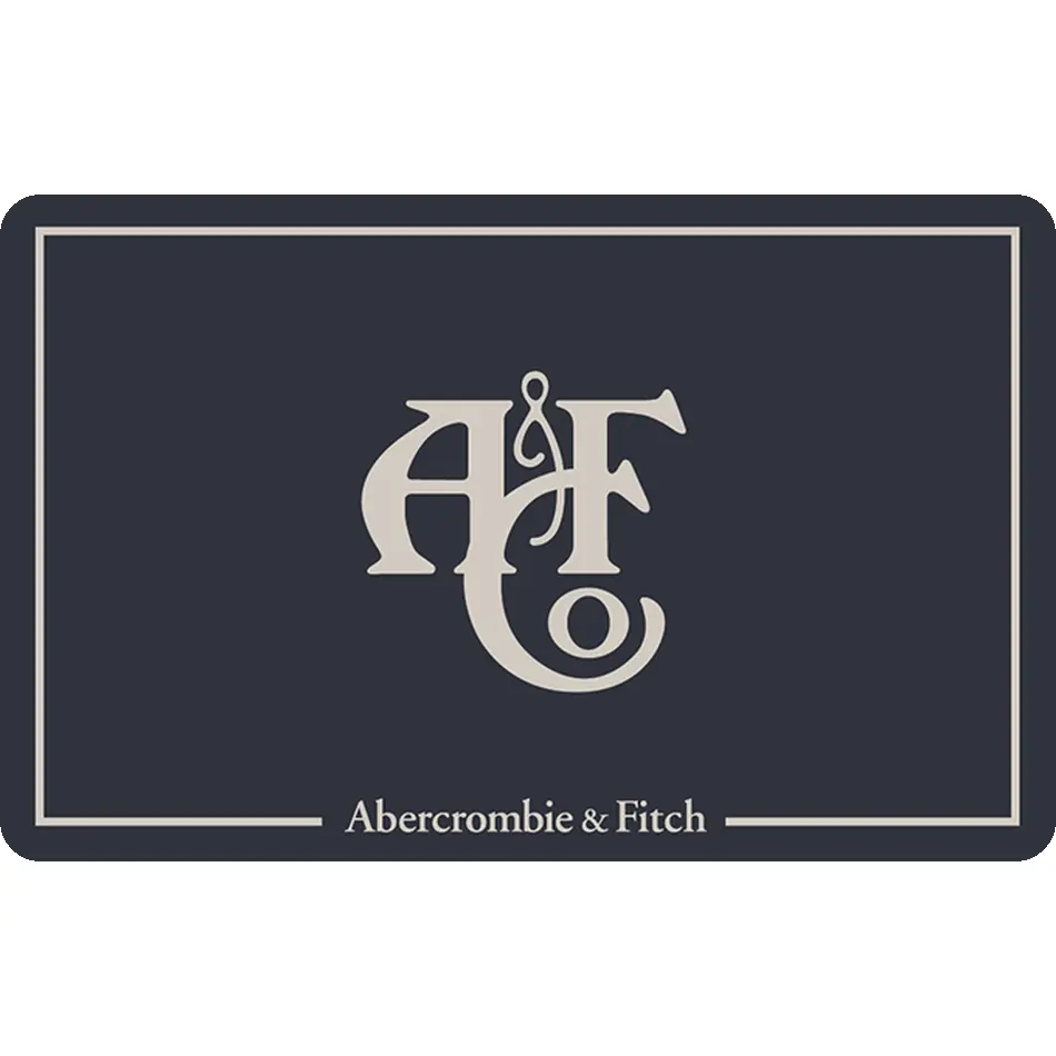 Abercrombie & Fitch eGift Card | Men's & Women's Clothing, Jeans, Tops & More