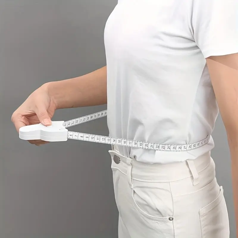 Automatic High Precision Measurement Tape, Fitness Waist Hip Leg Abdomen Measuring Soft Ruler, 1pcs Body Measurement Tool, Durable Tape Measure