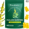 Sohochic Edible Mullein Leaf Extract Herbal Gummies - 2000mg Natural Extract, 60-gummy Pack, Pear Flavor, Prop 65 Safe, Respiration Aid, Immune Defense, Digestive Health Support, Energy Boost, Dietary Supplement
