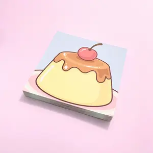 Kawaii Flan Notepad