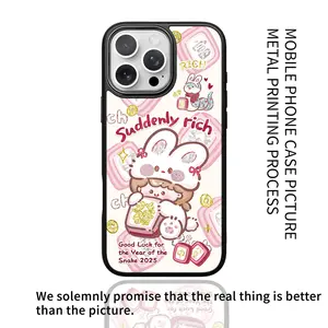 Luxurious Gold Foil Glitter Floral iPhone Case for iPhone 17/16/15/14/13 Pro Max - Soft microfiber lining, Raised edges, Shockproof protection, Elegant vintage design, Gift for Women Girls