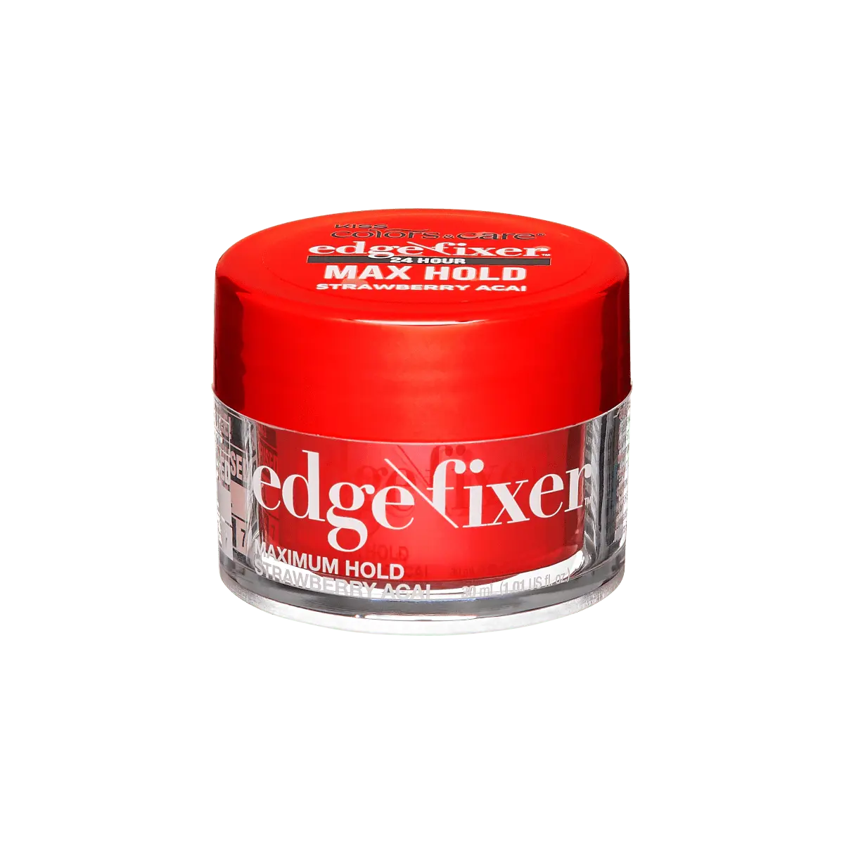 Kiss Colors & Care Edge Fixer 30 mL - Strawberry Acai Kiss Colors & Care Edge Fixer 30 mL - Strawberry Acai