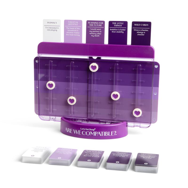 Are We Compatible? by Relatable, A Romantic Relationship Card Game and Couples Games for Adults - Perfect for Fun Date Night Ideas, Gifts for Girlfriend, or Wedding Gifts for Newlyweds