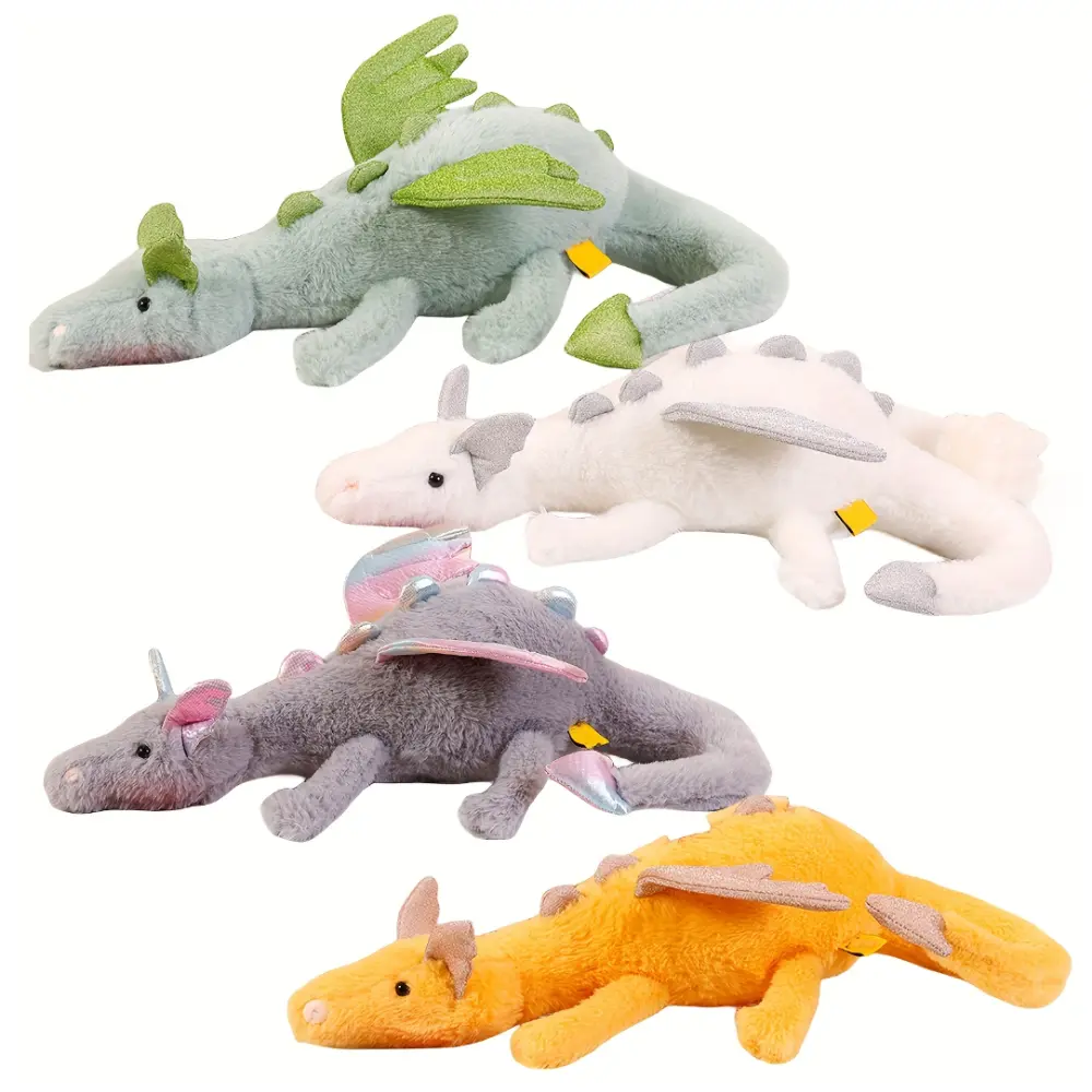 Flying Dragon Plush Snow Dragon Stuffed Animal With Wings Dragon Pterosaur Plush Lovely Pterosaur Doll Pillow Dinosaur Pillow Do