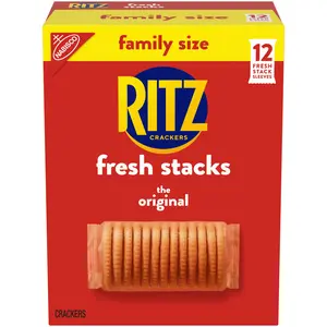 RITZ Fresh Stacks Original Crackers, Family Size, 17.8 Ounce ( Pack of 1 )