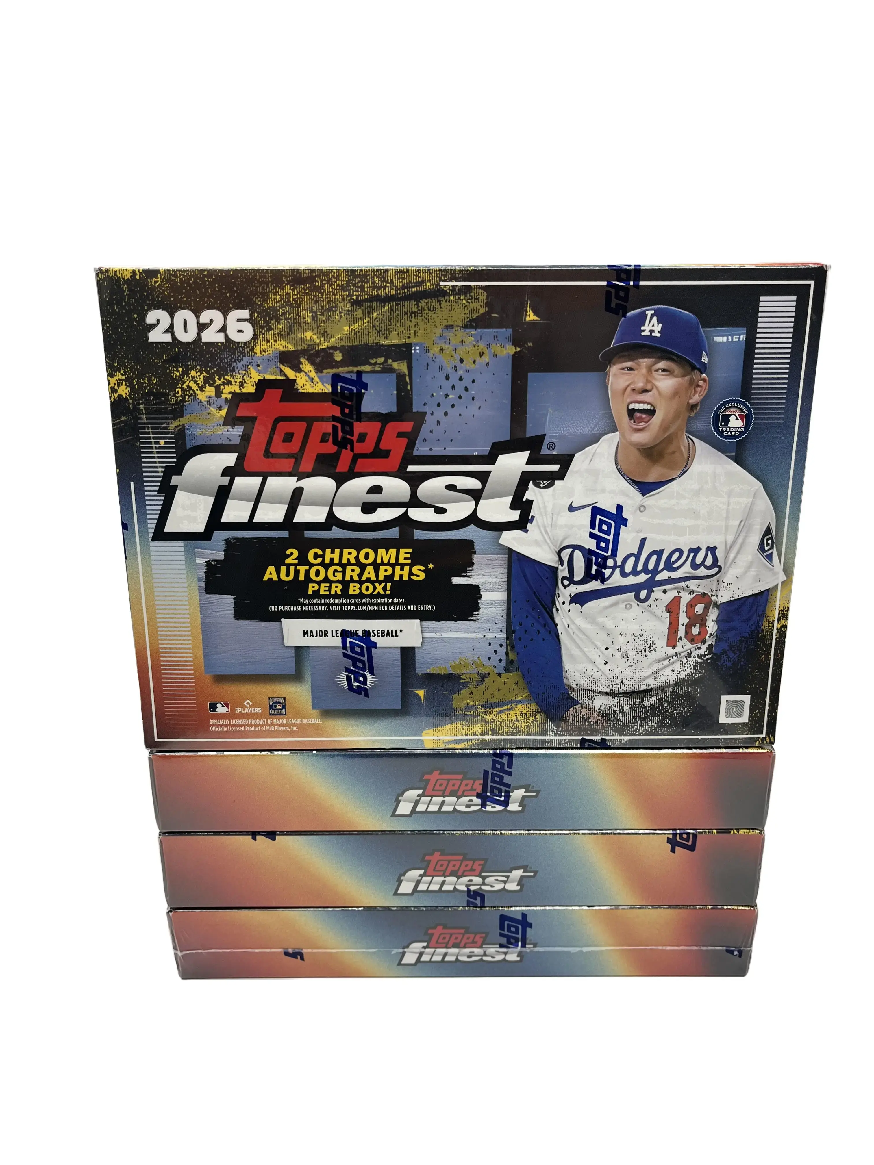 JUB-161  Baseball PYT - 4x 2026 Topps Finest Hobby Boxes