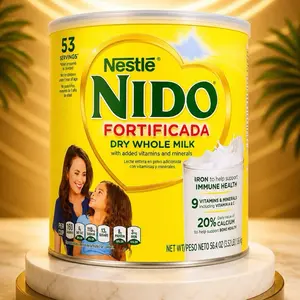Nestle Nido Fortificada Dry Whole Milk Powder 56.4 ounces with 9 Vitamins & Minerals for Immune Health Support