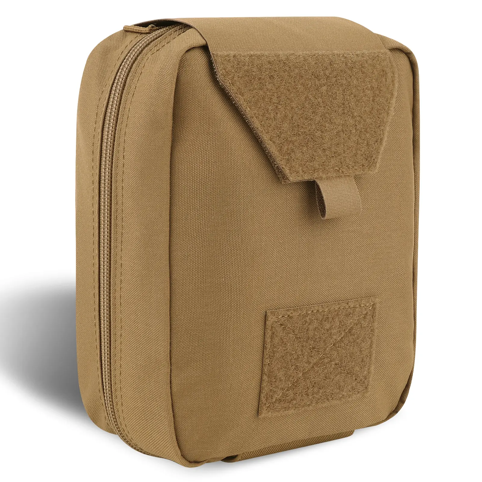 KRYDEX Tactical Pouch, High-Capacity 500D Nylon Rip-Away MOLLE IFAK Bag, Waterproof Mountable Trauma Kit for Outdoor Survival, Tactical Accessories, Quick Release, Operators, Reach Emergency Items In Seconds