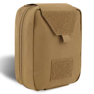 Krydex Tactial Large Rip Away Pouch Quick Release MOLLE Outdoor First Aid Kit Bag Trauma IFAK Pouch