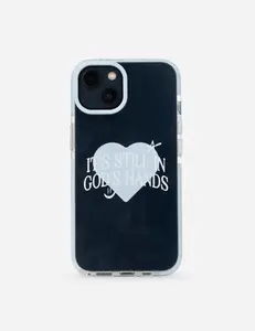 "In God's Hands Durable Wireless Cellphone Case - Shockproof Protection Accessory with Grip Handle, Protective Cover for Smartphones"