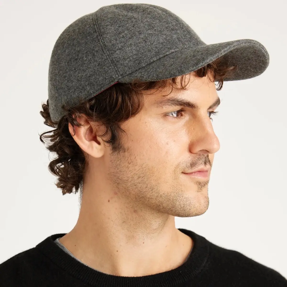 Cashmere Baseball Cap Cashmere Baseball Cap