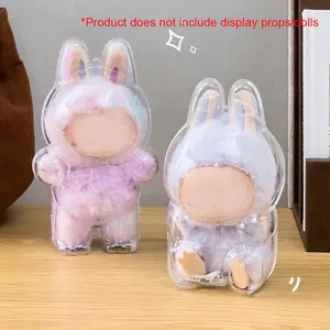 plush pendant Toy Transparent Protection Case, Display Box Custom Molded Design, Essential Outdoor Accessory