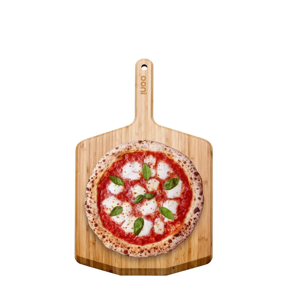 Ooni 12" Pizza Peel and Serving Board Bamboo Light Brown Ooni 12" Pizza Peel and Serving Board Bamboo Light Brown