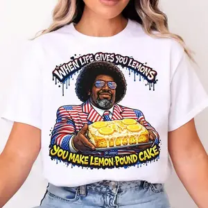 Afroman Case Closed Lemon Pound Cake 100%Cotton T-Shirt Comfort Fit Men Women Tee Trendy Graphic Top