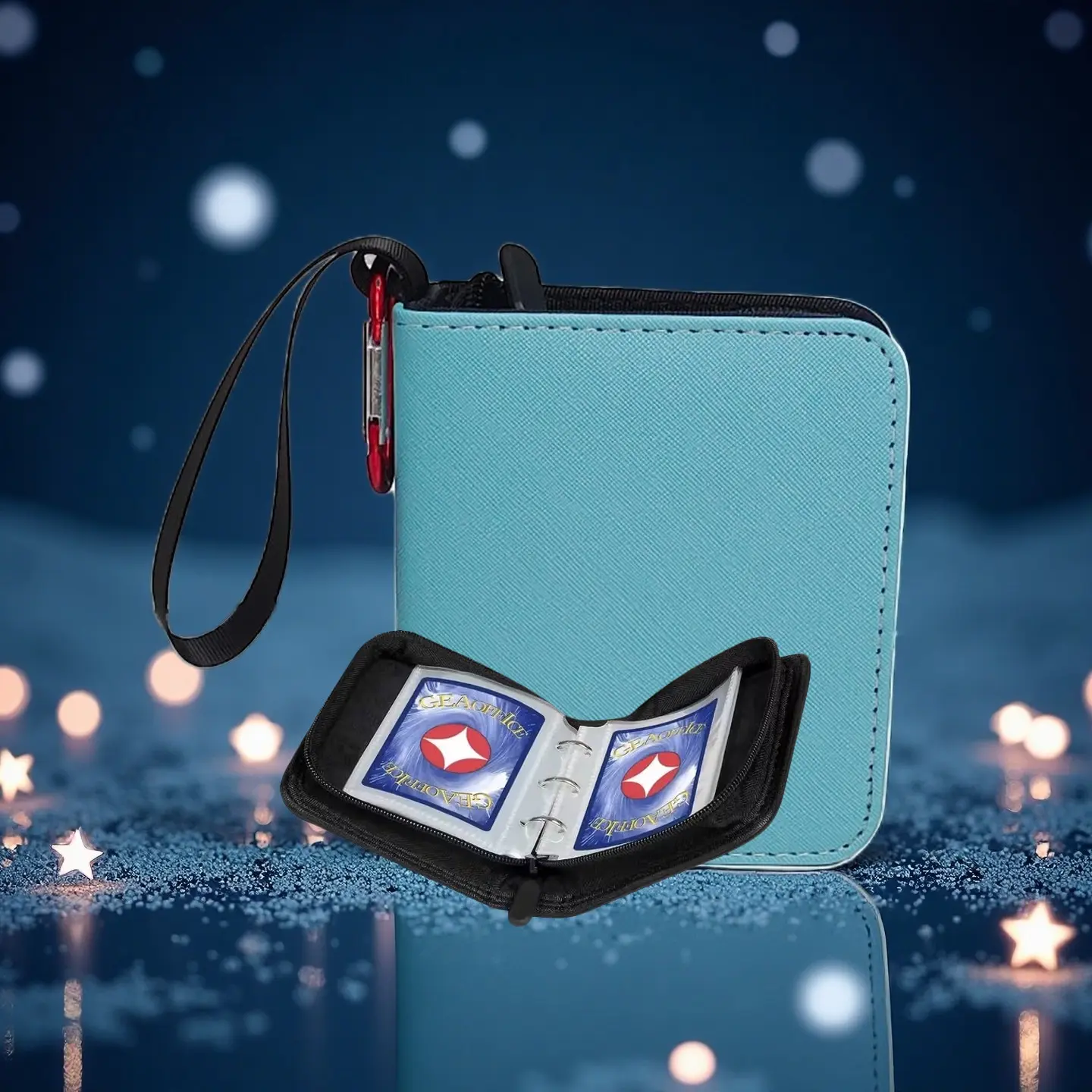 Single Pocket Mini Trading Card Album, Holds 40 Cards, Top Load Card Bag,  Ultra-Light Portable Tcg Mtg Game Collection Book, Gift for Boys Girls -  TikTok Shop