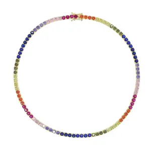 RAINBOW TENNIS NECKLACE 🌈