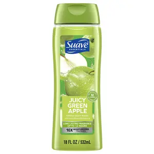 Suave Essentials Gentle Body Wash, Juicy Green Apple, 18 Oz Unilever