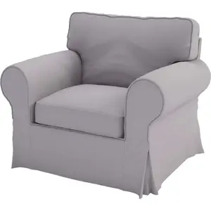 Dense  Ektorp Chair Cover , Compatible for IKEA Ektorp Armchair Cover, Heavy  Gray
