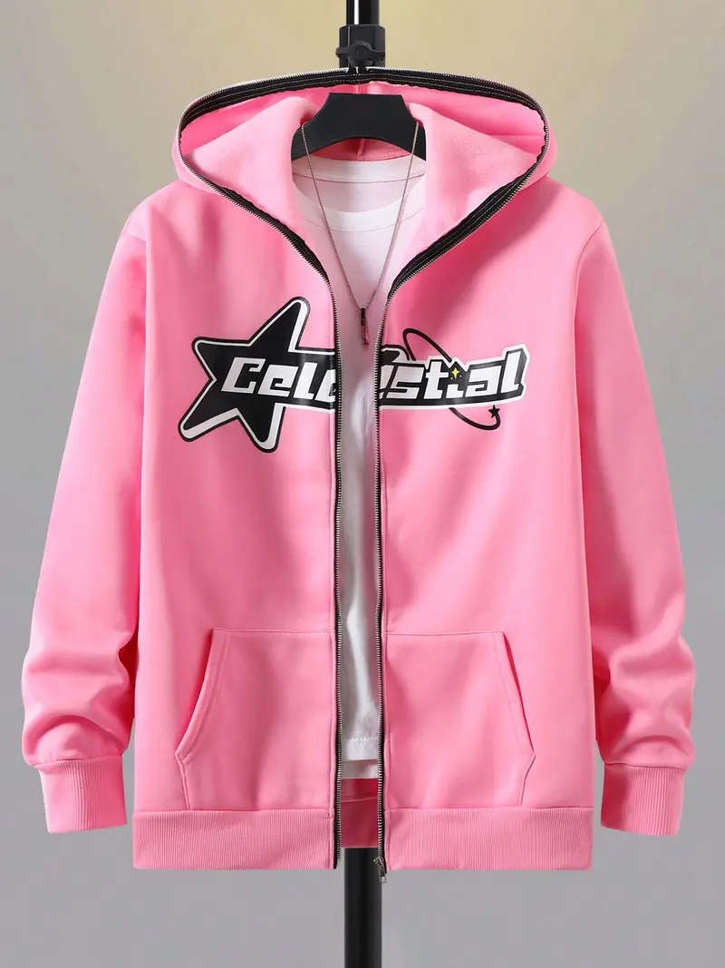 Hoodies pink y2k - TikTok Shop