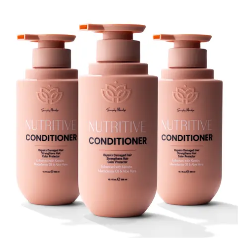 Simply Mandys Nutritive Conditioner Trio | Keratin & Argan Gloss Therapy