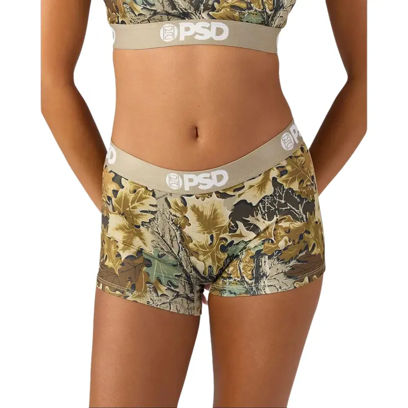 PSD Womens Realtree Classic Boy Short Underwear - Comfortable, Breathable, Ultra-light Fabric