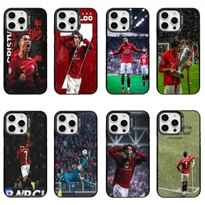Cristiano Ronaldo Man Utd Phone Case | CR7 Football Legend Art Cover For iPhone 11/12/13/14/15/16/17 Pro/Pro Max/Plus & Samsung S23/S24/S25/S26 Ultra