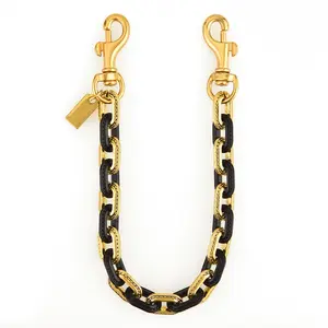 Fashion Retro Heavy-duty Double-layer Splicing Bag Chain, Trendy & All-match High-quality Texture