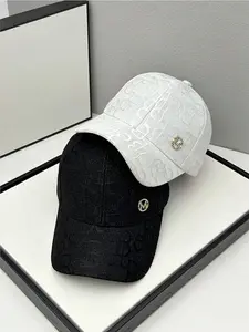 Unisex Street Style Letter Embroidery Baseball Cap, Casual Trendy Rhinestone Decor Cap, Fashionable Sun Protection Hat for Outdoor Sports