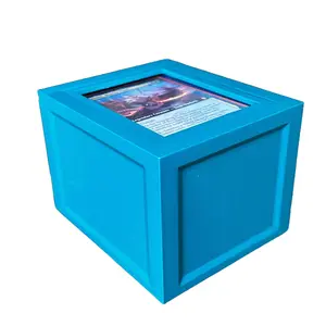 EDH VAULT - ORIGINAL: Commander Deck Box with Top loader Display. Holds 130 double sleeved cards