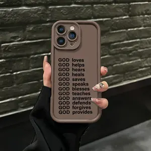 Divine Scripture Design Phone Case, Premium Protection for iPhone 17 Pro Max, 16 Pro Max, 15 Pro, 14, 13, 12, 11 & Samsung Galaxy S25, S24, S23 Series | Ultra-Thin, Shockproof, Lightweight & Durable.