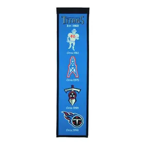 Tennessee Titans Heritage Banner - 8"x32"