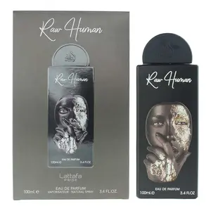 Lattafa Pride Raw Human 100ML EDP Spray - Apricot Plum Pink Pepper Fragrance for Intimate Connection