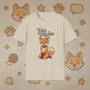 Femboy Fox Furry Shirt  Roleplay  Furry Gift  Convention Outfit, Sweatshirt trendy streetwear outfit casual daily t shirt aesthetic graphic tee gift for him gift for her
