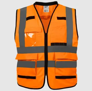 Milwaukee 48-73-5053 2XL/3XL - Class 2 High Vis Orange Performance Safety Vest