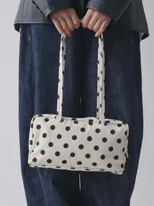 New Plain Color Nylon Handbag, Single Shoulder Bag, Everyday Shoulder Bag, Korean Style Simple Tote Bag, Fashionable Casual Bag, Casual Sports Bag for All Seasons