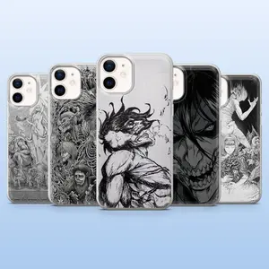 Attack On Titan Phone Case Eren AOT Cover for iPhone, Compatible with iPhone 11, 12, 13, 14, 15, 16, 17 & Samsung S22 S23 S24 S25 – check our available sizes