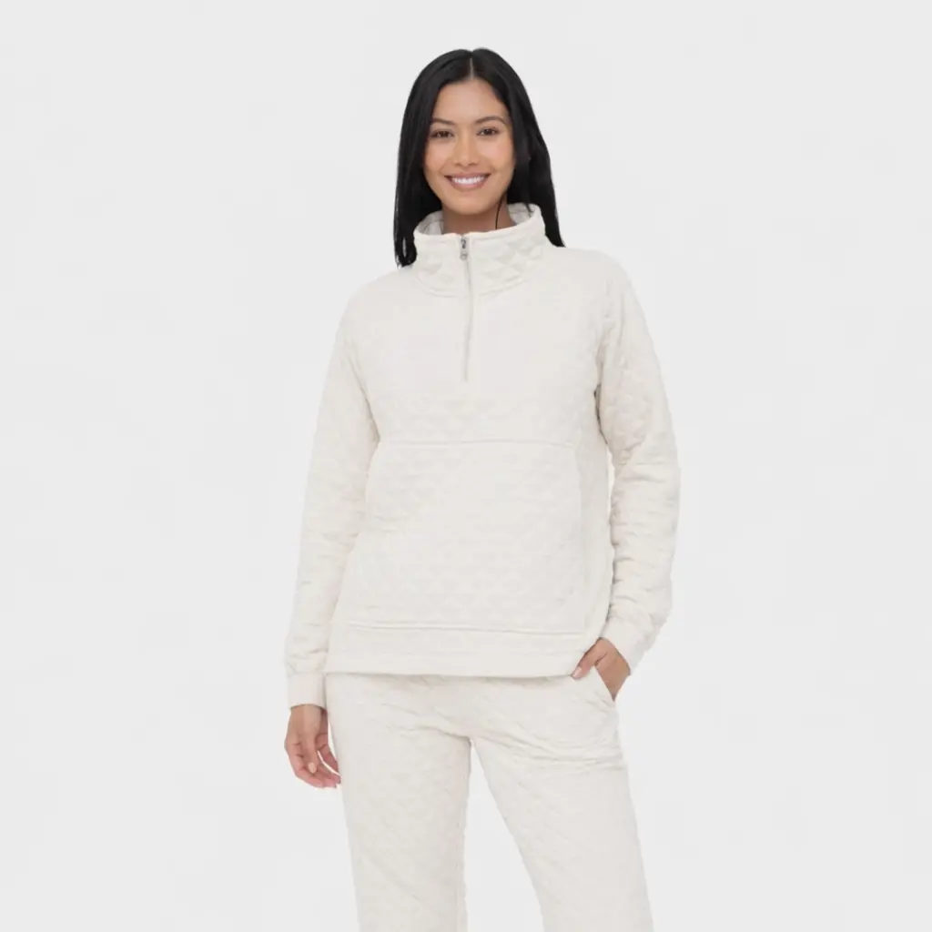Cloud 9 Quilted Pullover