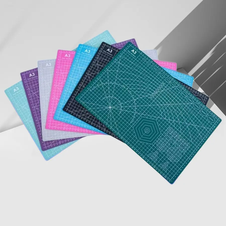 Extra Large Cutting Mat, A3 Self-Healing Cut Pad with Grid Lines, Ideal for Fabric, Paper, Cardboard, DIY, Office, School, Technical Drawing, Office Cutting Supply